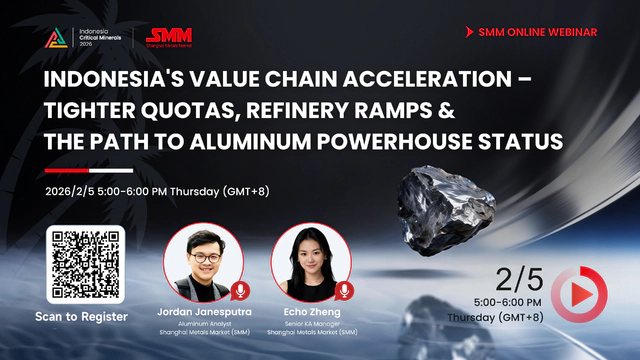 SMM Aluminium Year-End Review: Indonesia 's Value Chain Acceleration - Tighter Quotas, Refinery Ramps & the Path to Aluminum Powerhouse Status